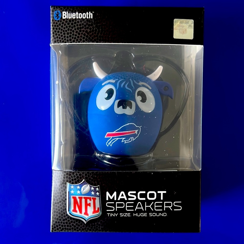 ADORABLE BRAND NEW, NEVER OPENED BUFFALO BILLS MASCOT SPEAKER